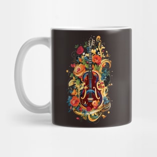 Guitar & Roses V1 Mug